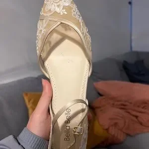 Bella Belle | Shoes | Bella Belle Wedding Flats In Nude